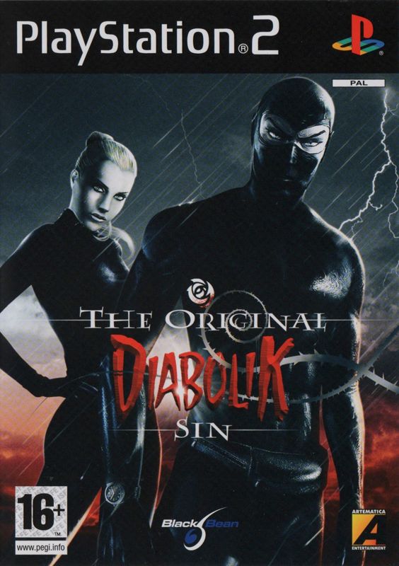 Diabolik: The Original Sin box art for Playstation 2
